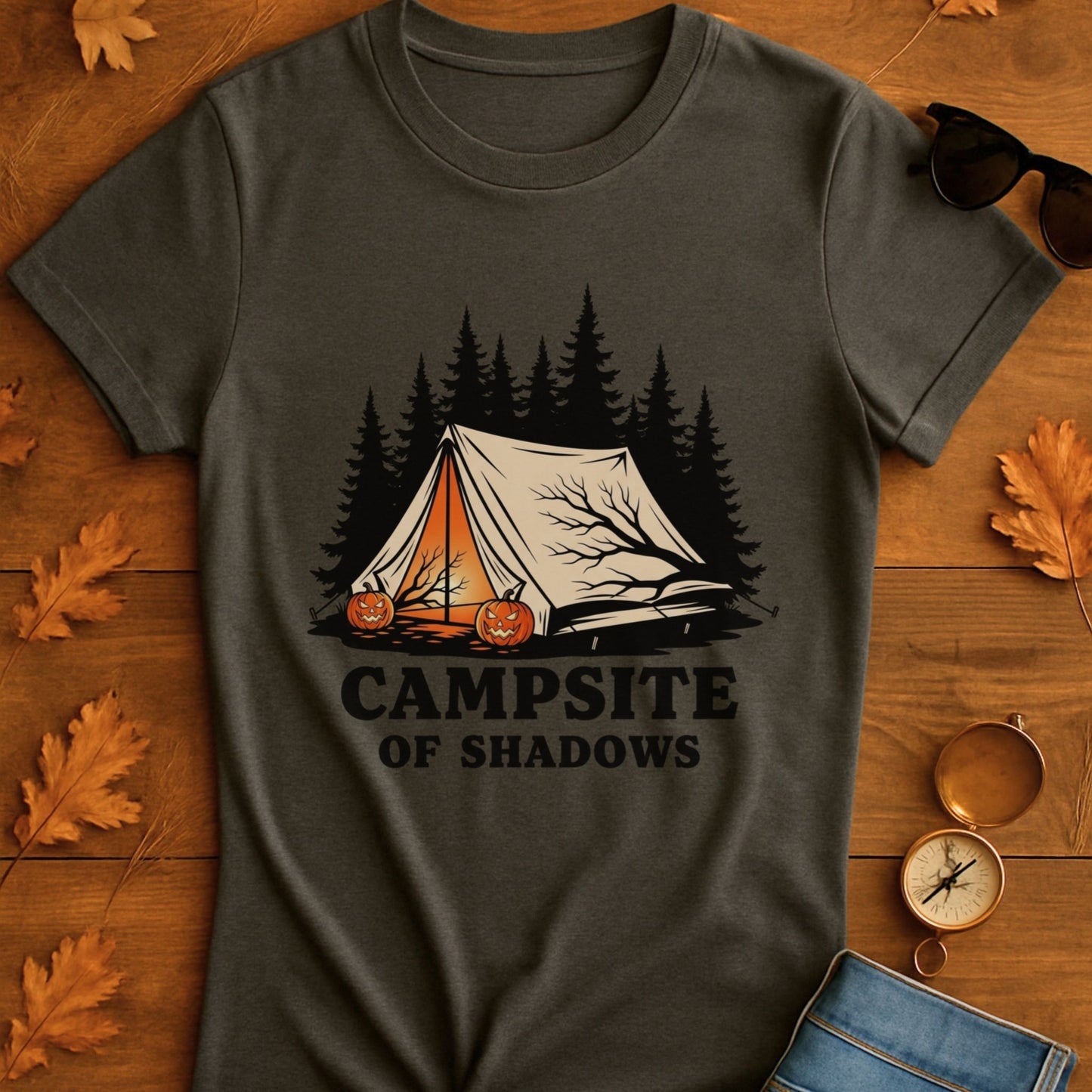 Shadowy Campsite Unisex T-Shirt