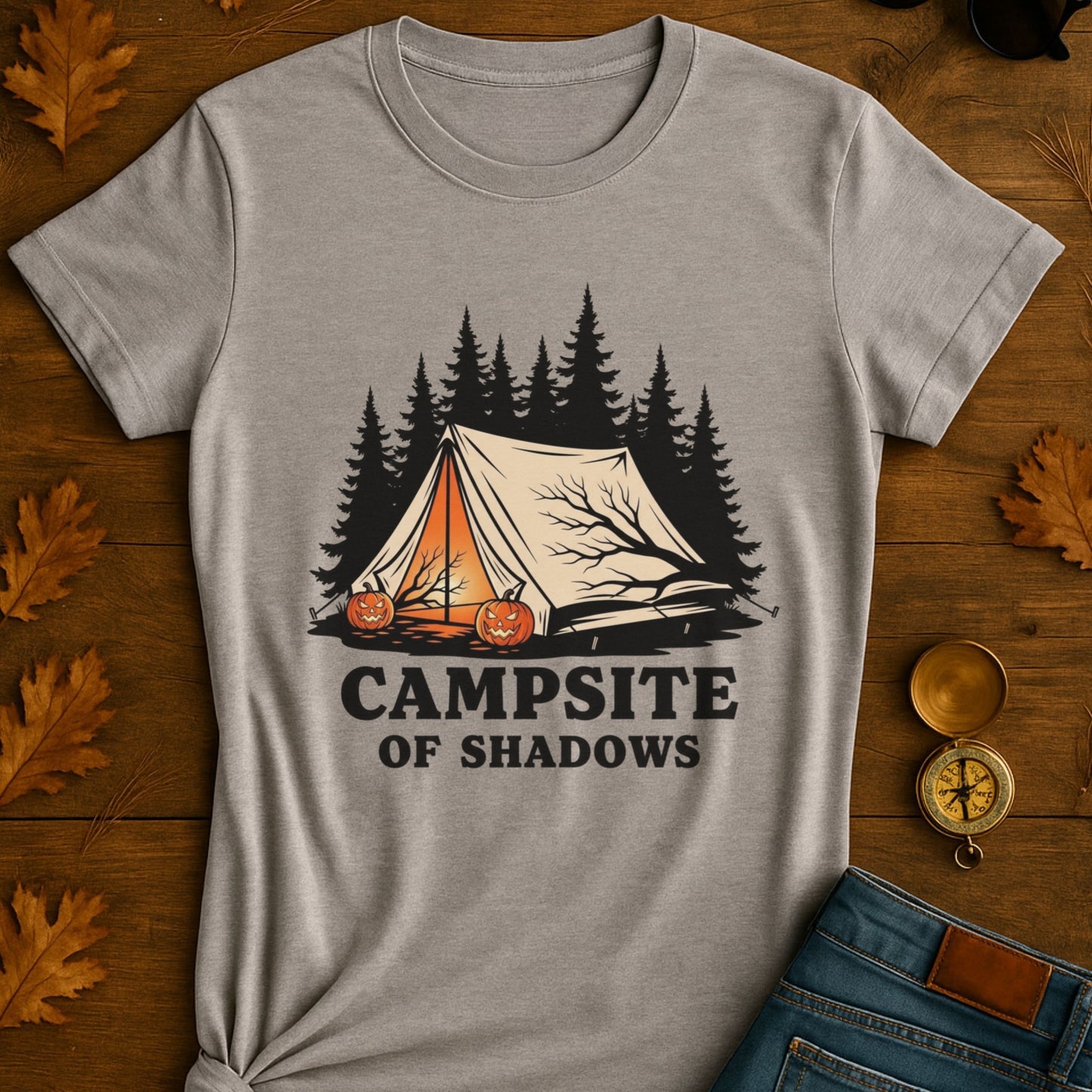 Shadowy Campsite Unisex T-Shirt