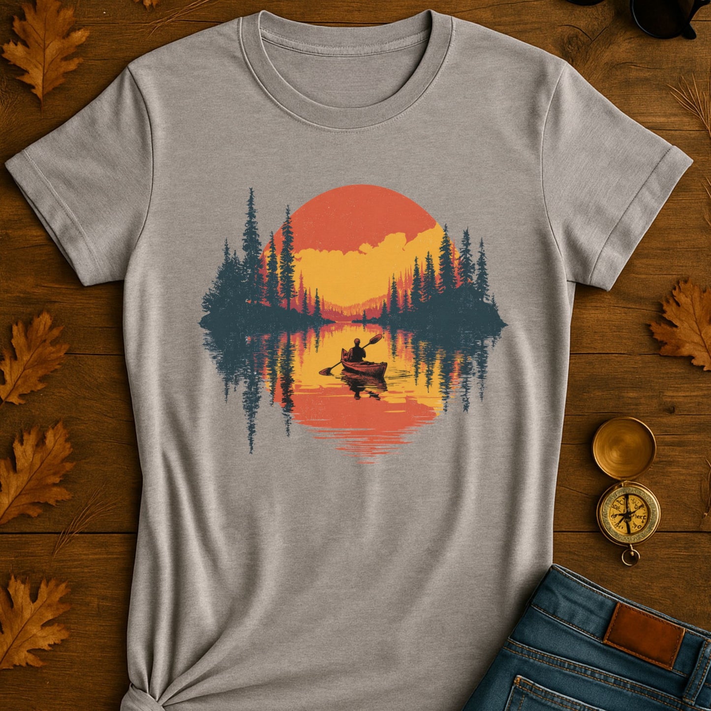 Sunset Lake Softstyle T-Shirt