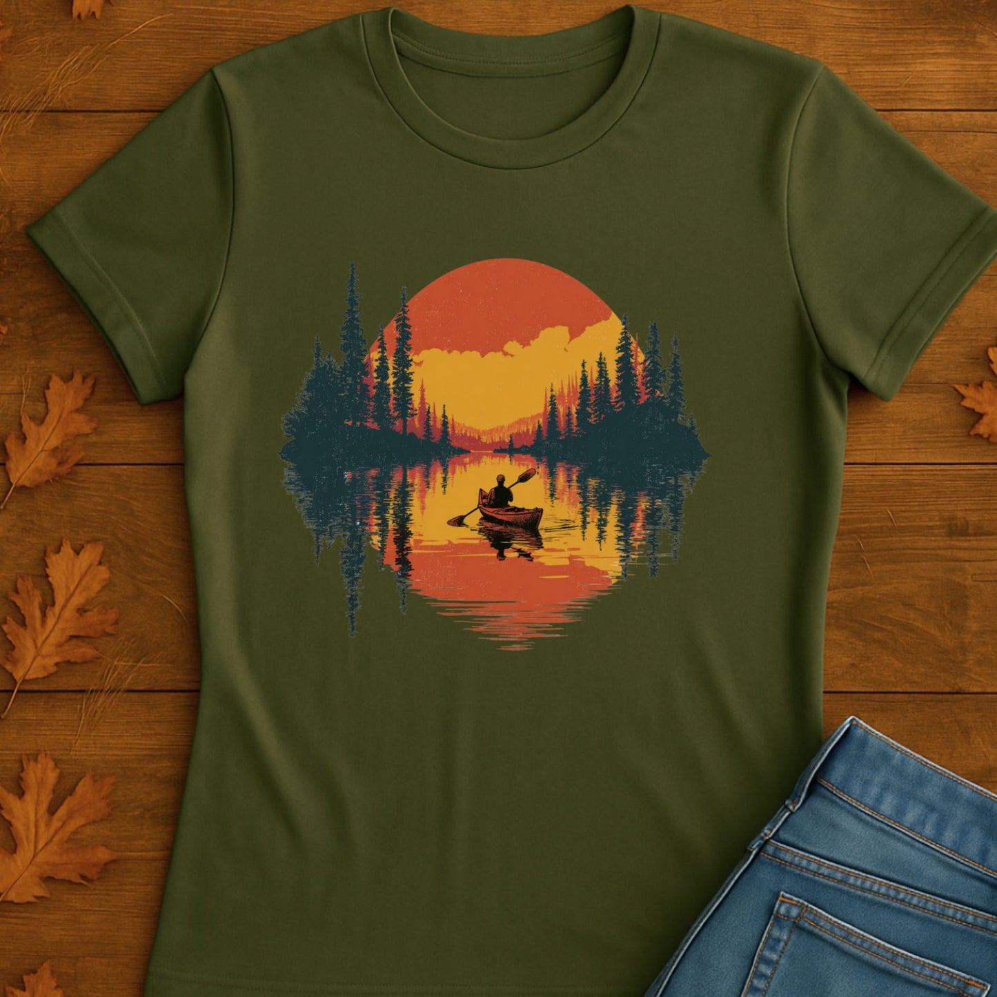 Sunset Lake Softstyle T-Shirt