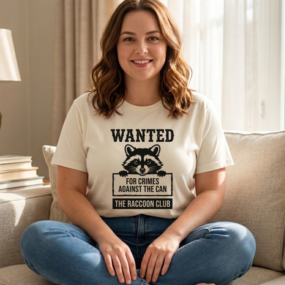 Wanted Raccoon T-Shirt
