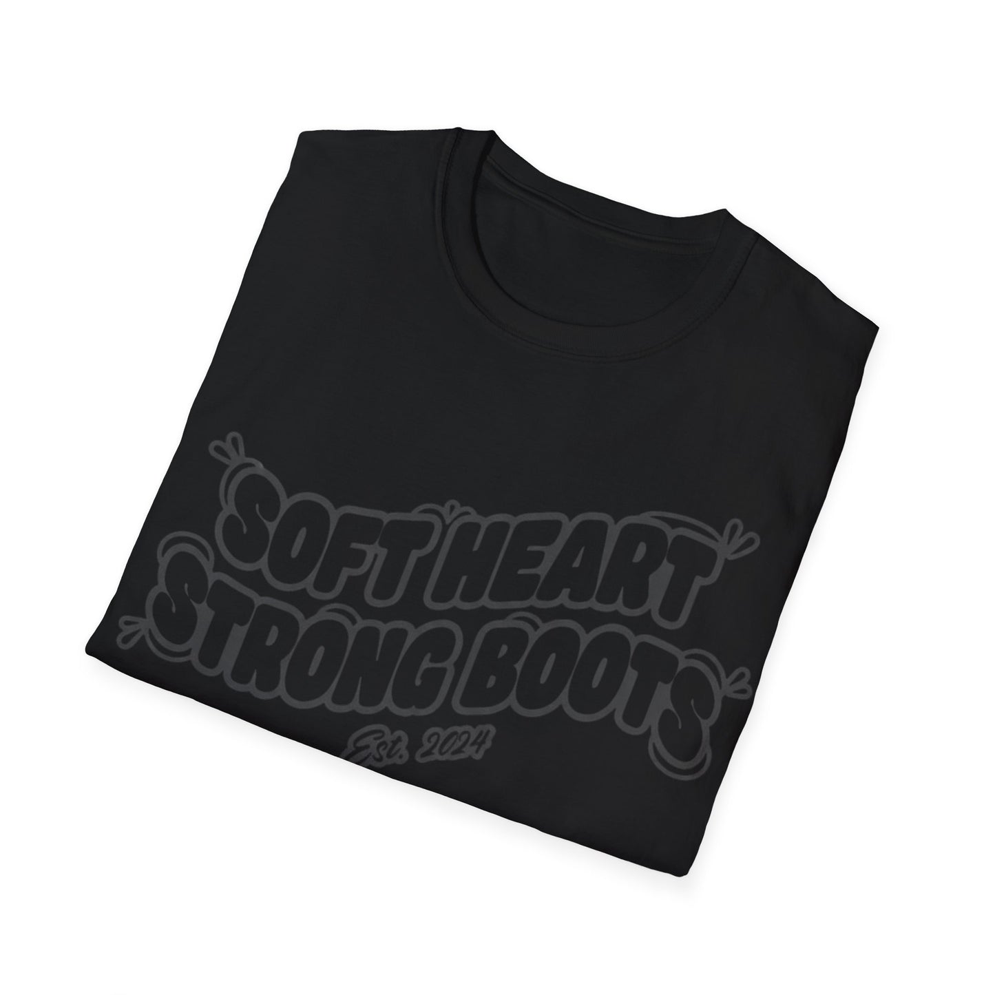 Soft Heart Strong Boots T-Shirt