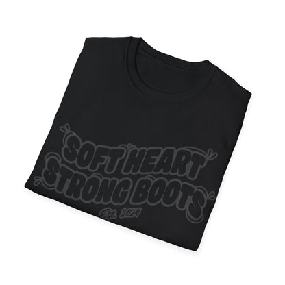 Soft Heart Strong Boots T-Shirt
