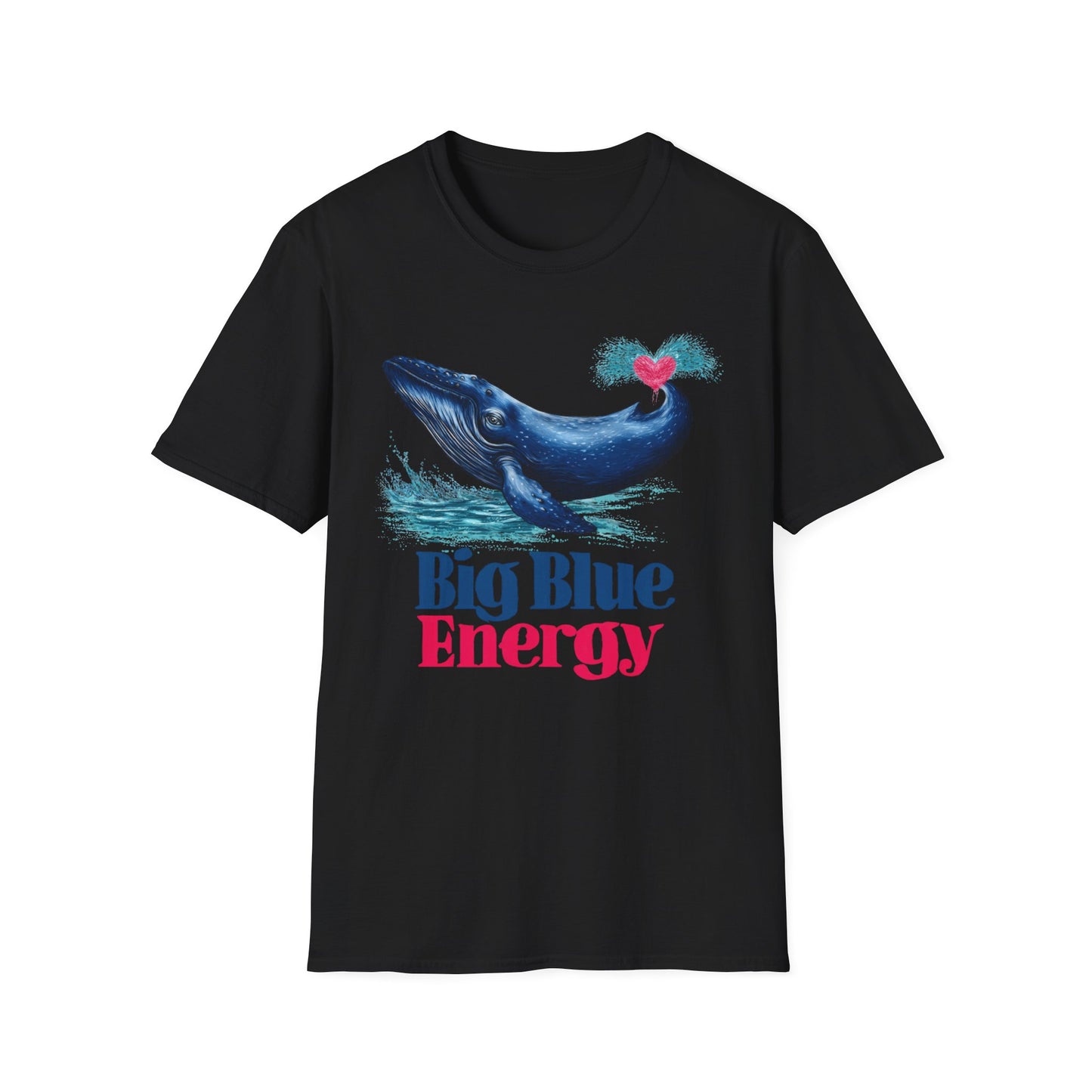 Blue Whale Energy Unisex T-Shirt