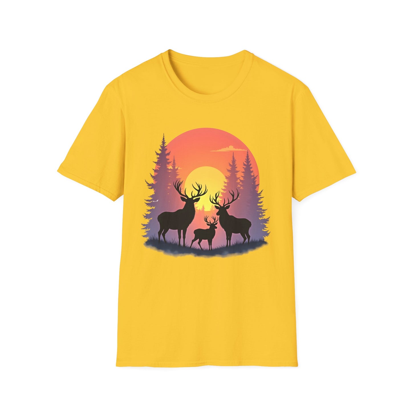 Deer Trio Softstyle T-Shirt