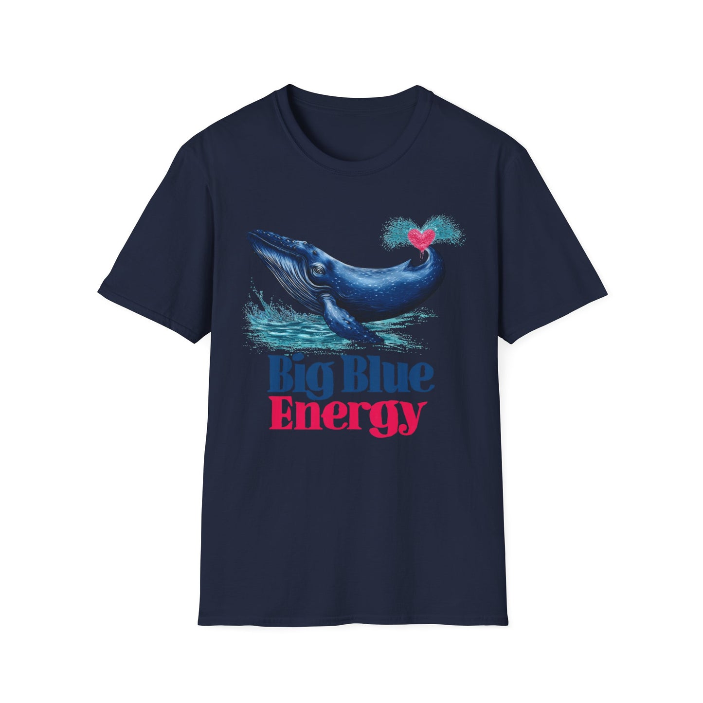 Blue Whale Energy Unisex T-Shirt
