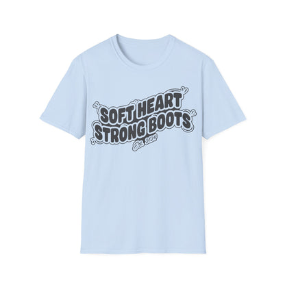 Soft Heart Strong Boots T-Shirt