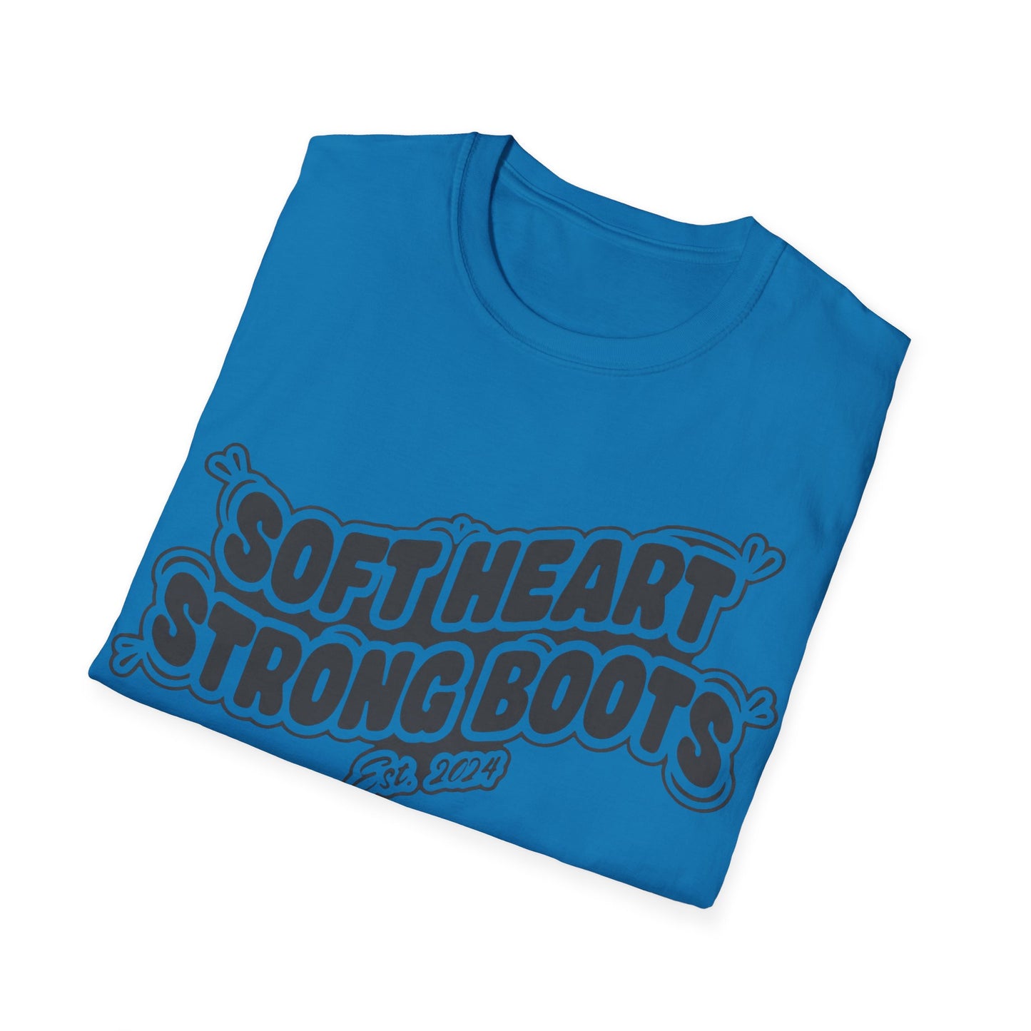 Soft Heart Strong Boots T-Shirt