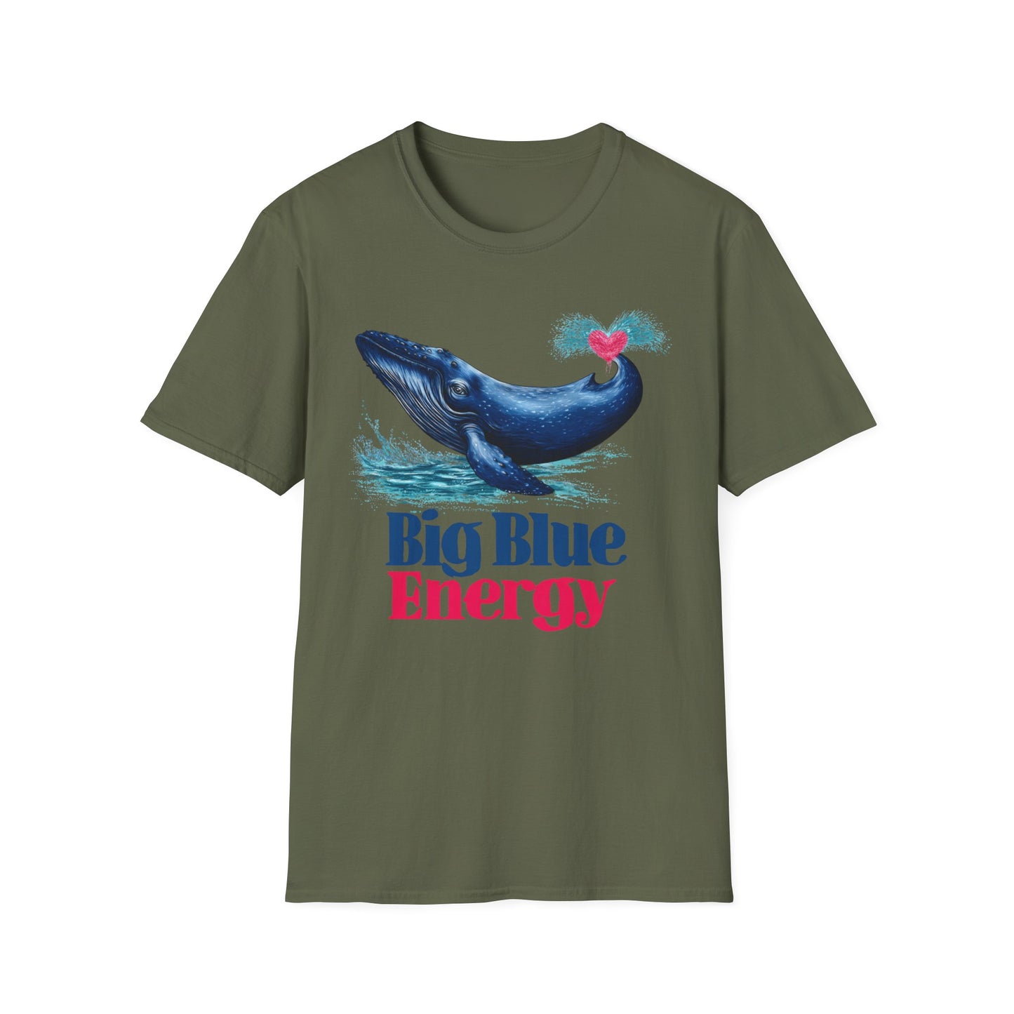 Blue Whale Energy Unisex T-Shirt