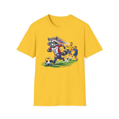 Raccoon Dribbling T-Shirt