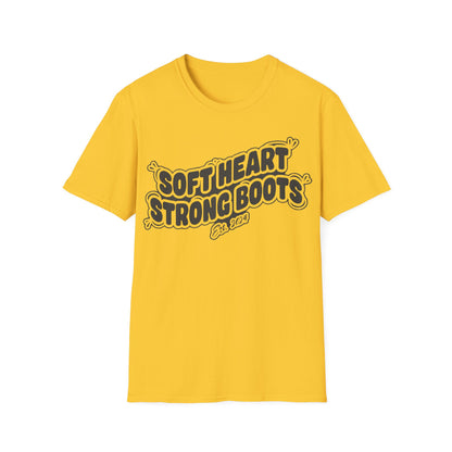 Soft Heart Strong Boots T-Shirt