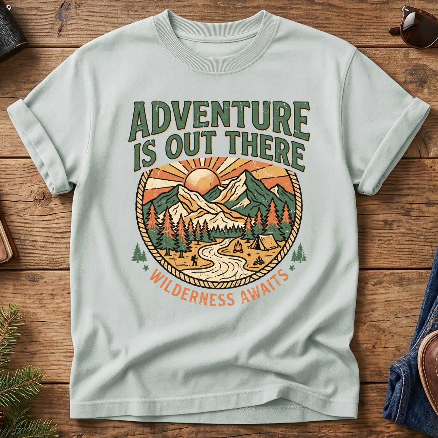 Adventure Is Out There Tee