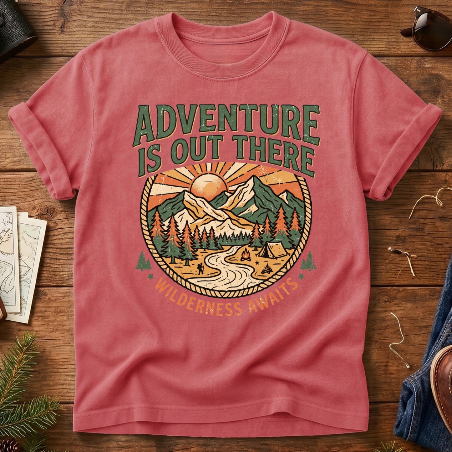 Adventure Is Out There Tee