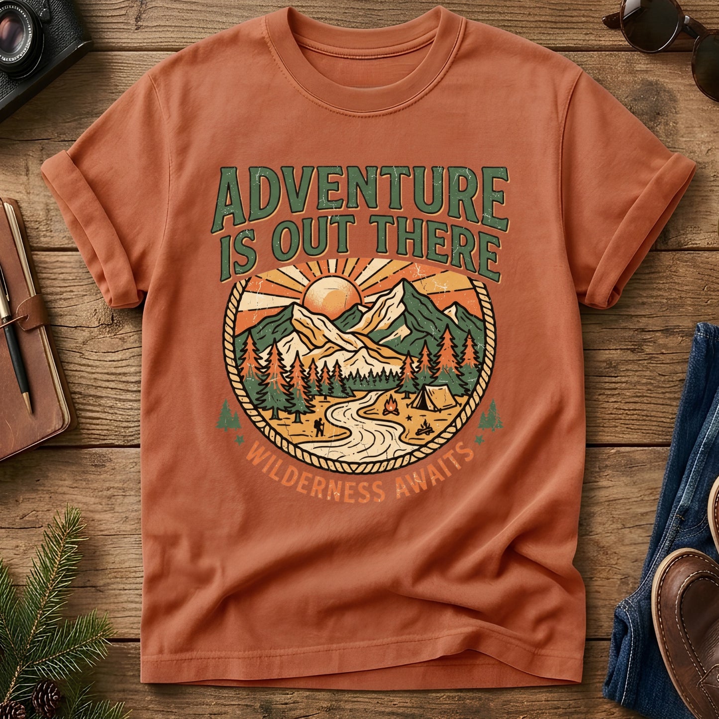Adventure Is Out There Tee