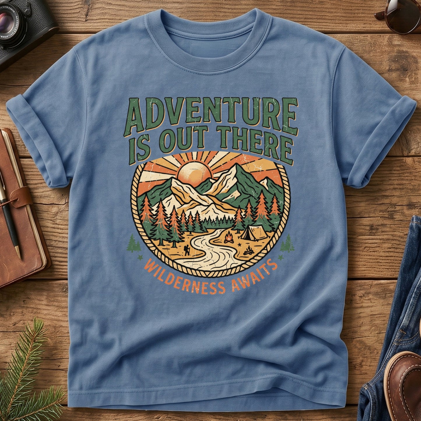 Adventure Is Out There Tee