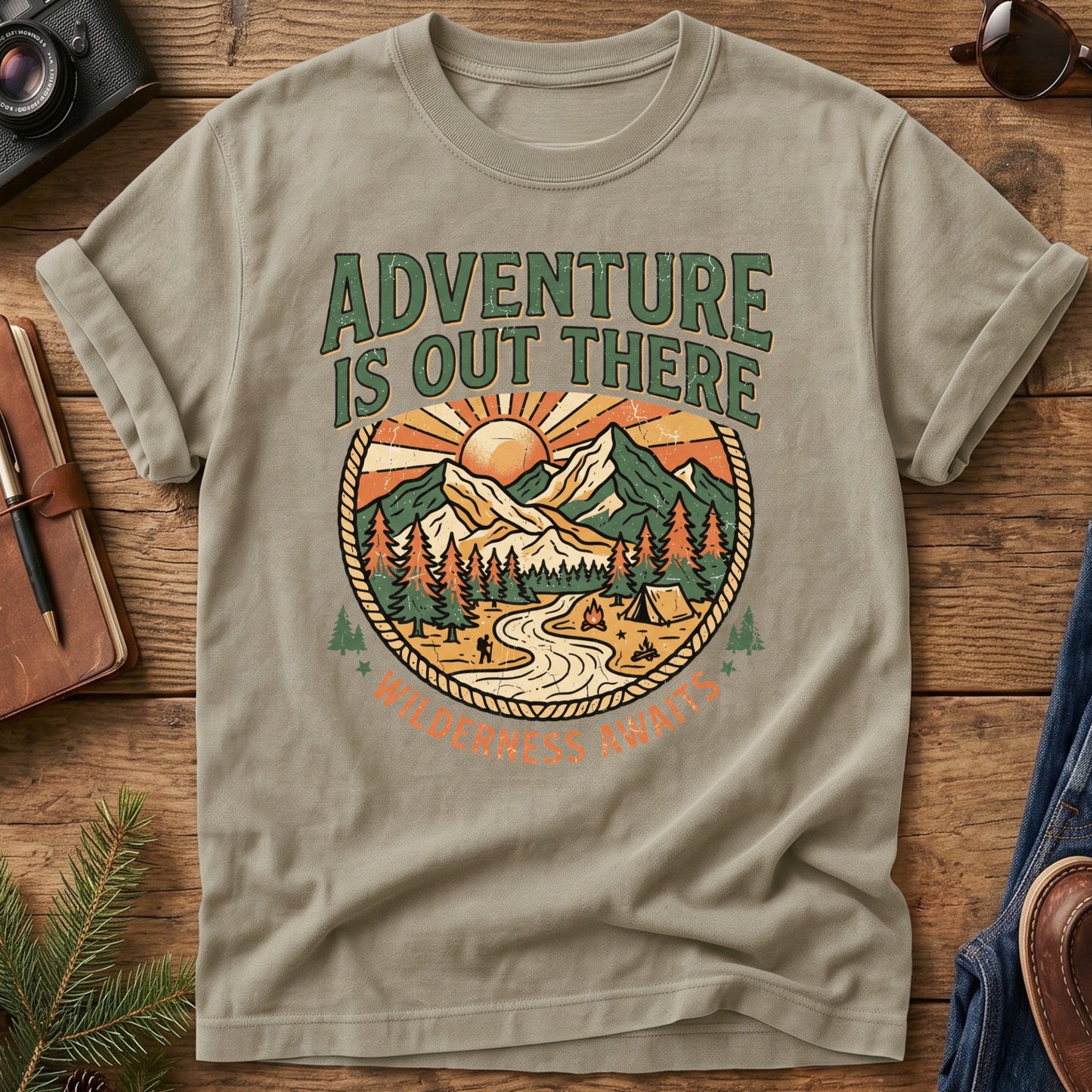 Adventure Is Out There Tee