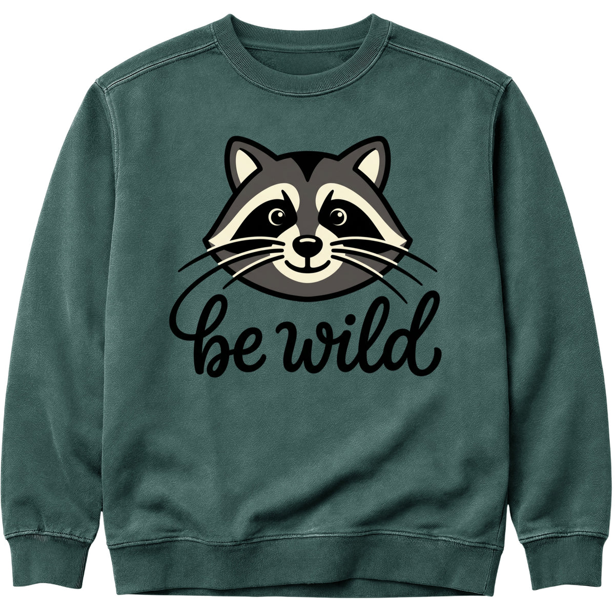 Be Wild Raccoon Sweatshirt