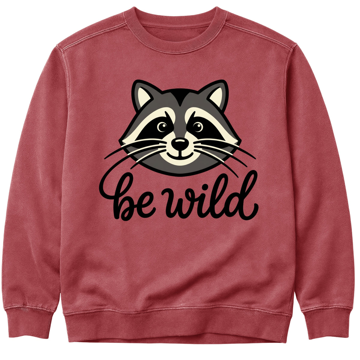 Be Wild Raccoon Sweatshirt