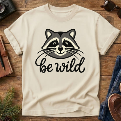 Be Wild Raccoon Tee