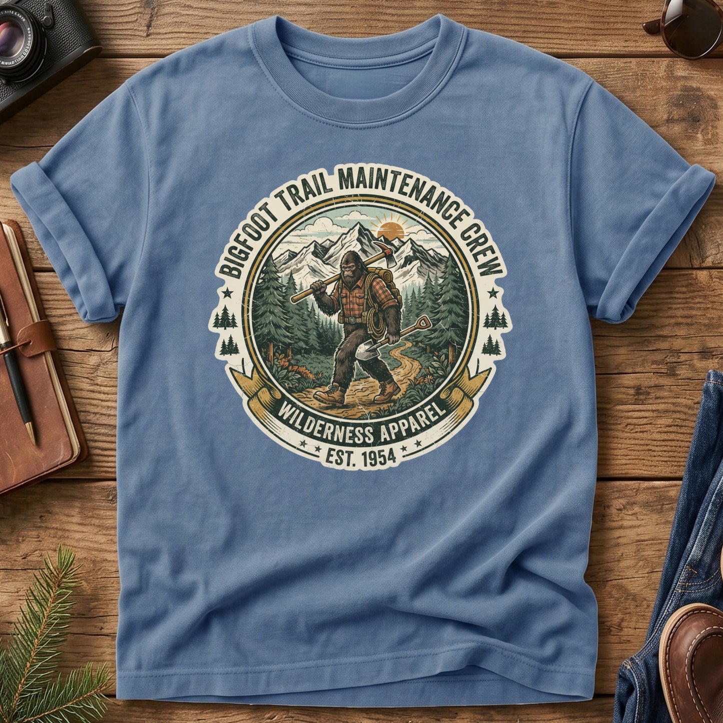 Bigfoot Trail Maintenance Crew Tee