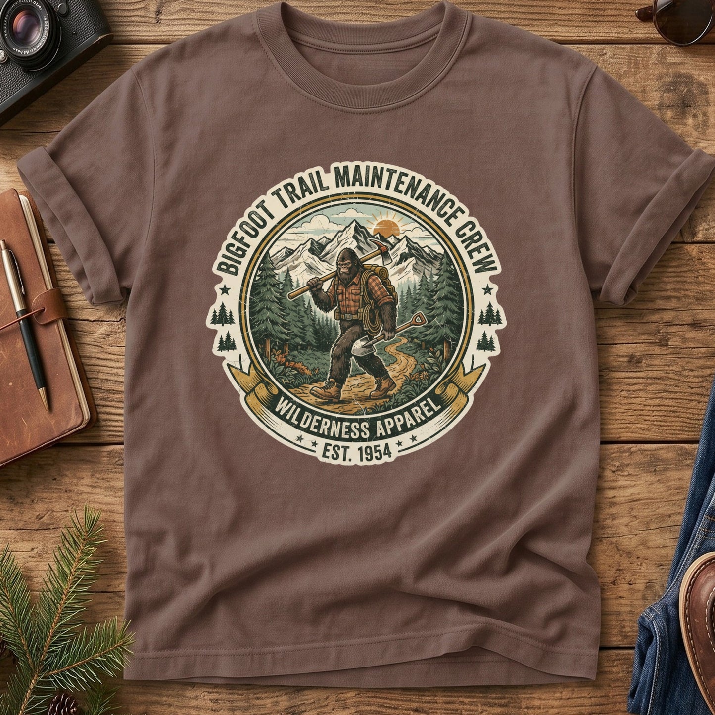 Bigfoot Trail Maintenance Crew Tee