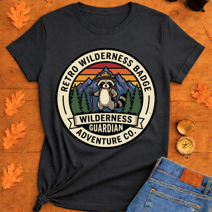 Retro Wilderness T-Shirt — Outdoor Hiking