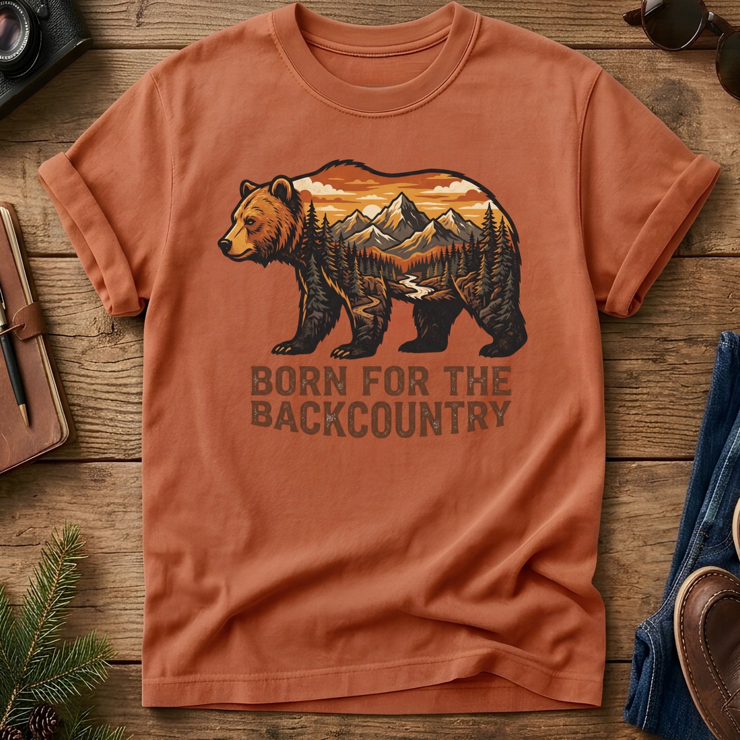 Born For The Backcountry Tee