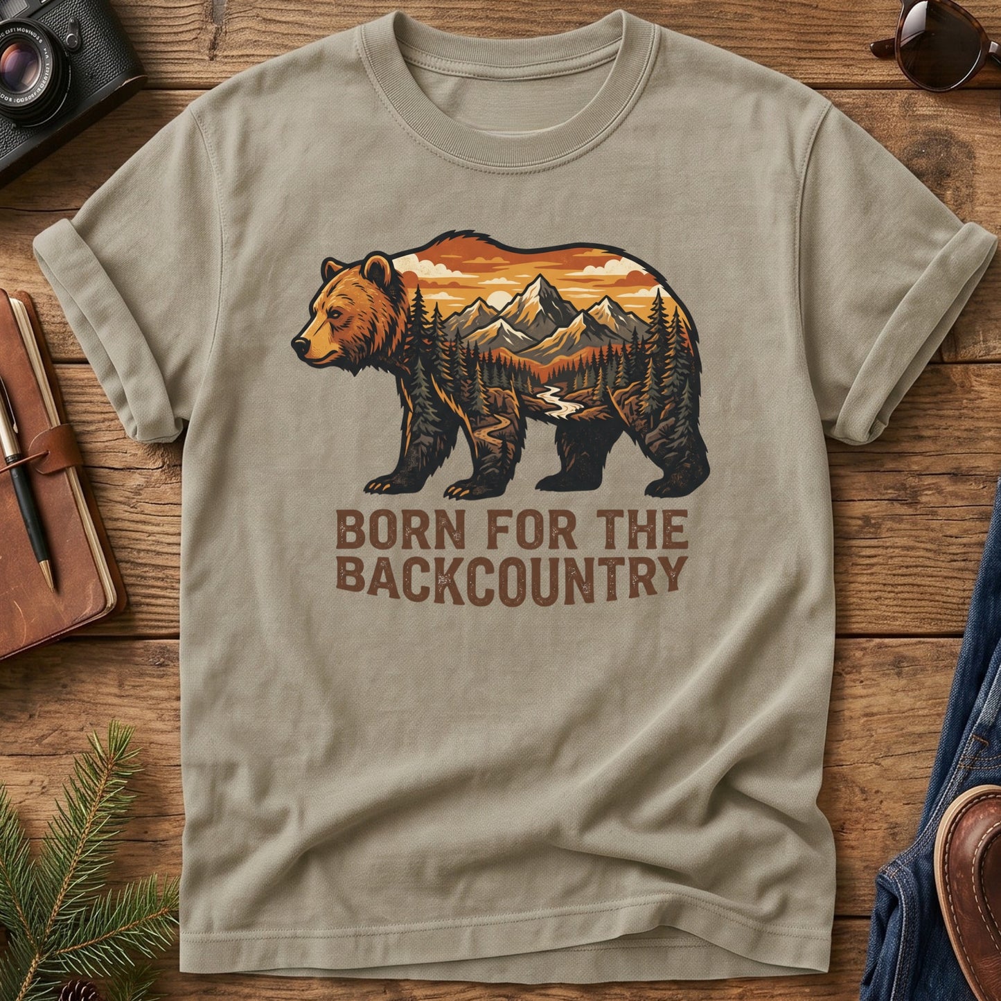 Born For The Backcountry Tee