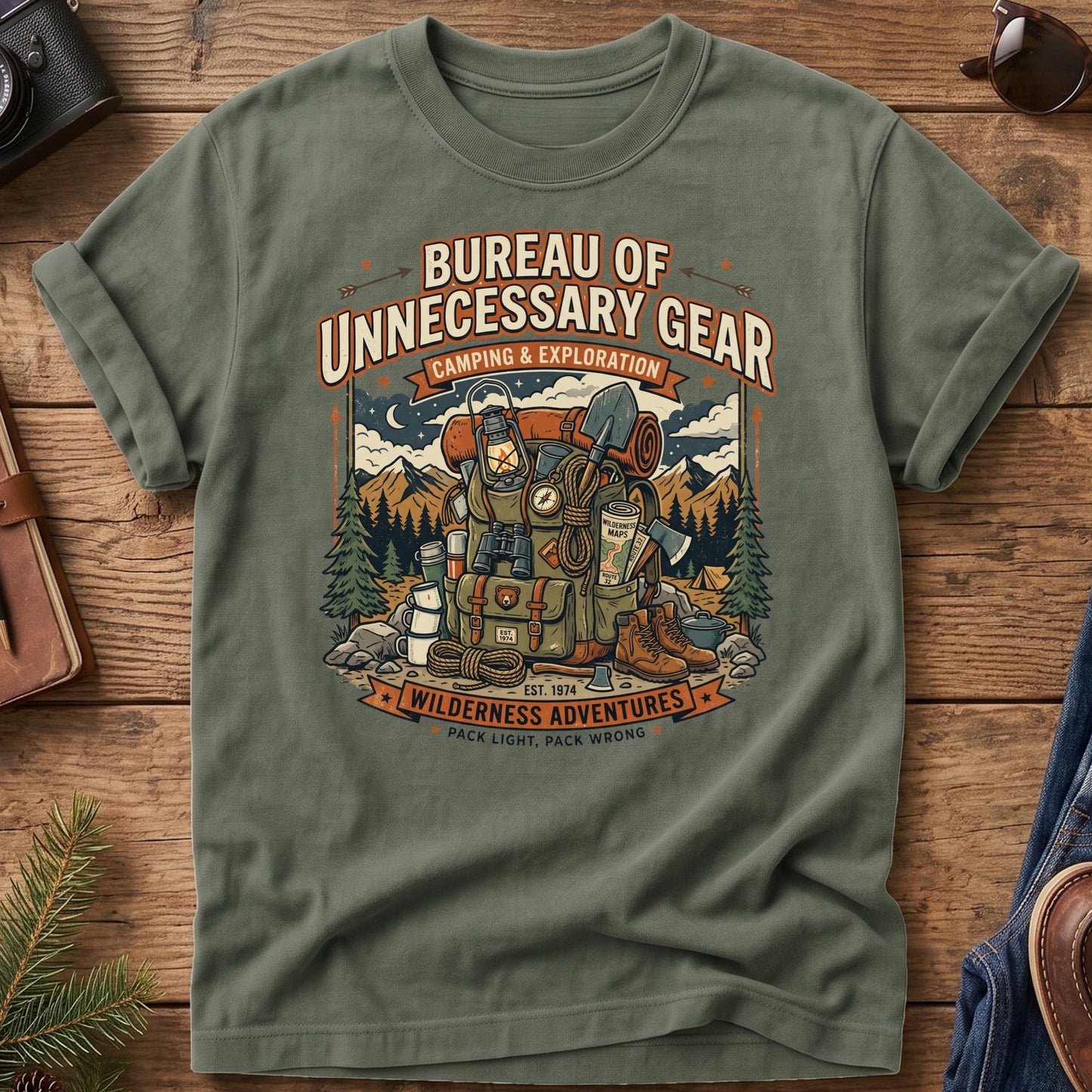 Bureau of Unnecessary Gear Tee