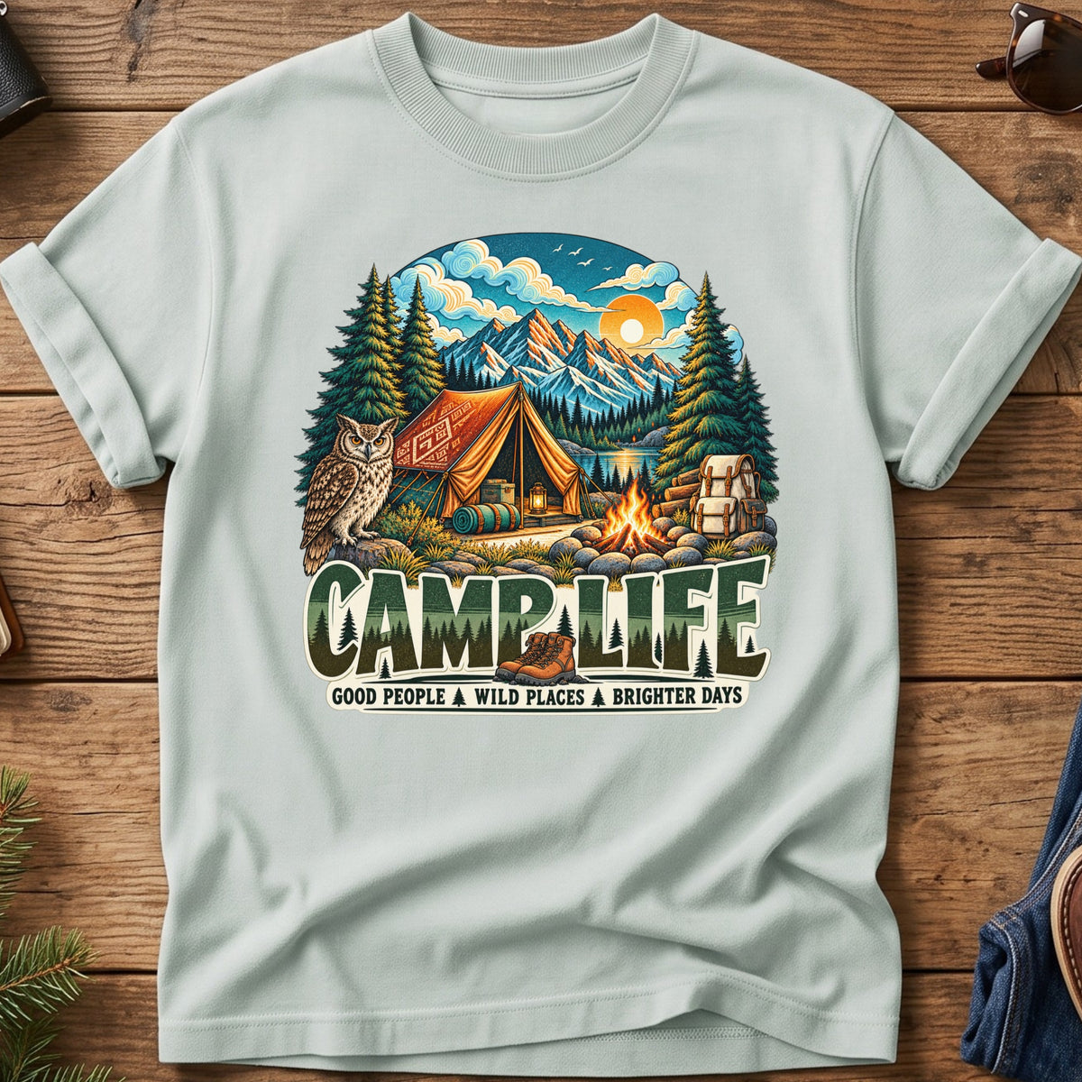 Camp Life Tee