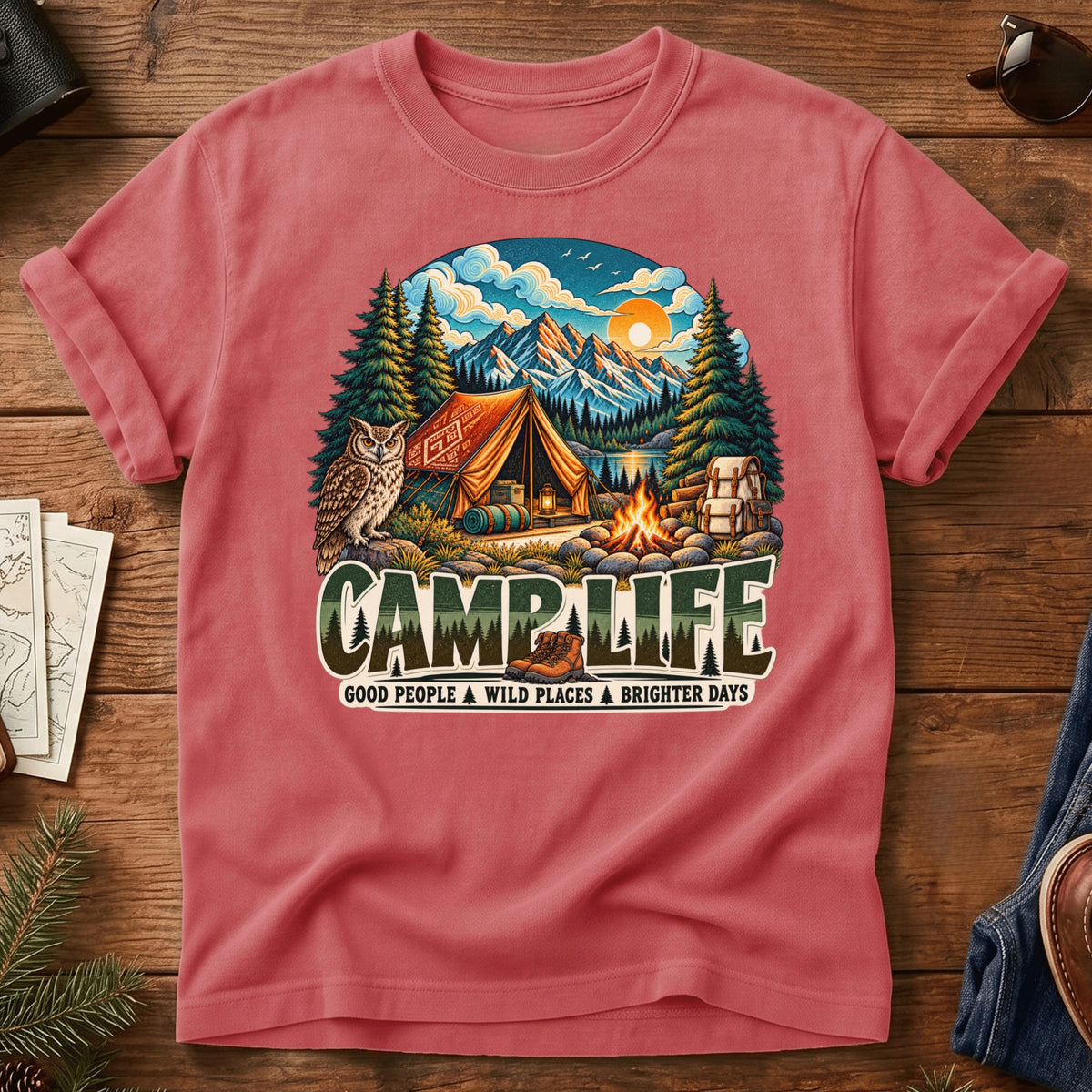 Camp Life Tee