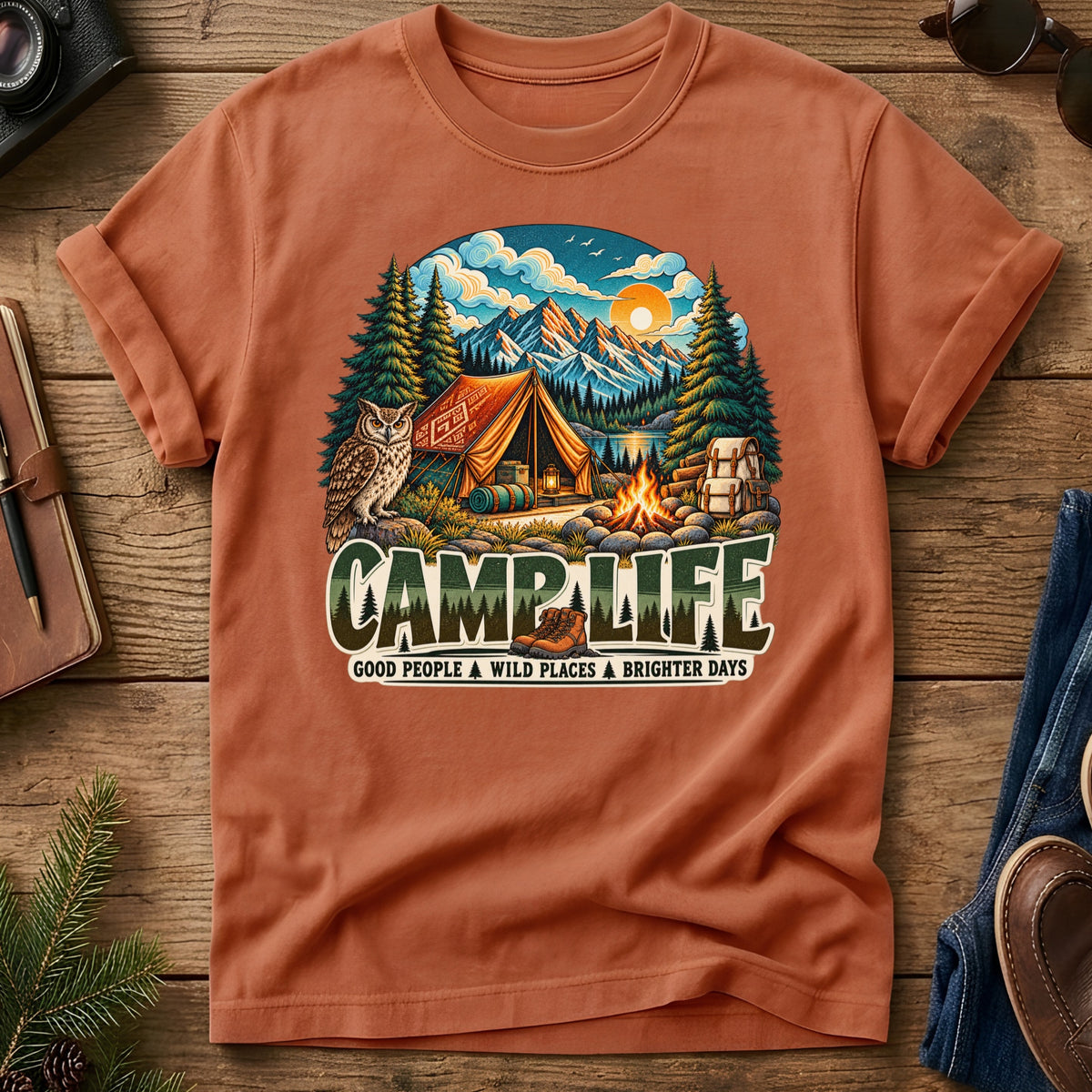 Camp Life Tee