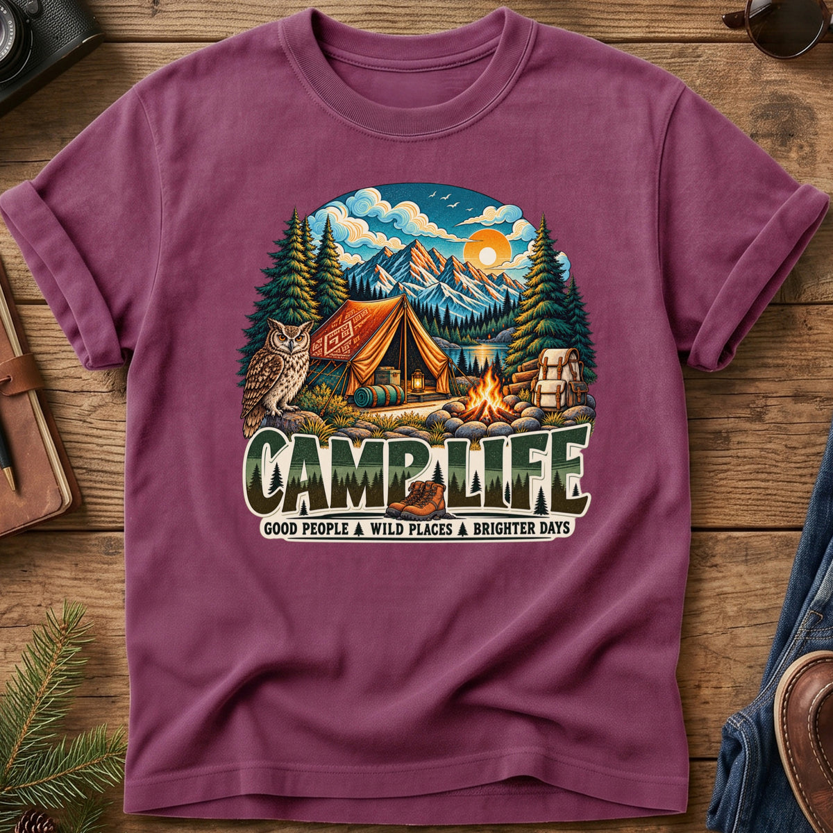 Camp Life Tee
