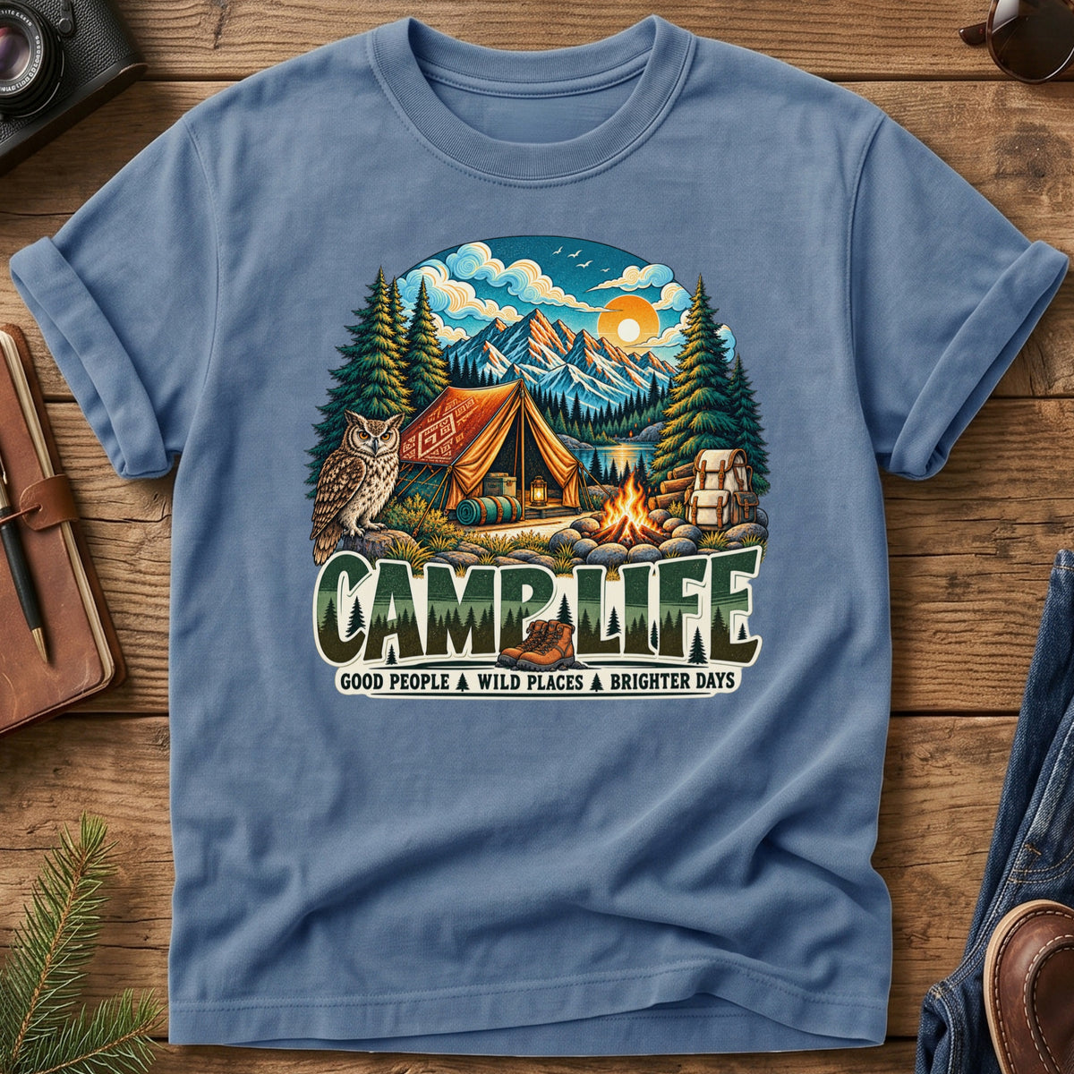 Camp Life Tee