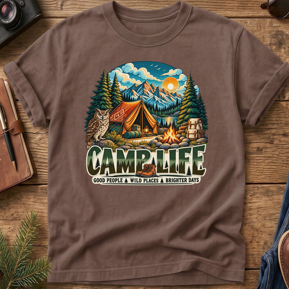 Camp Life Tee