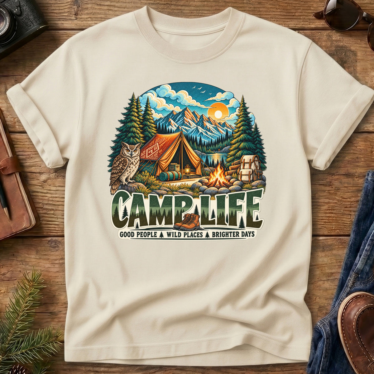 Camp Life Tee
