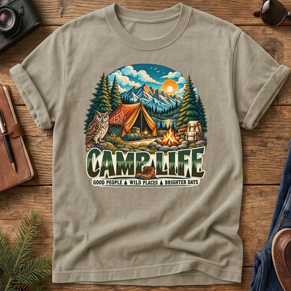 Camp Life Tee