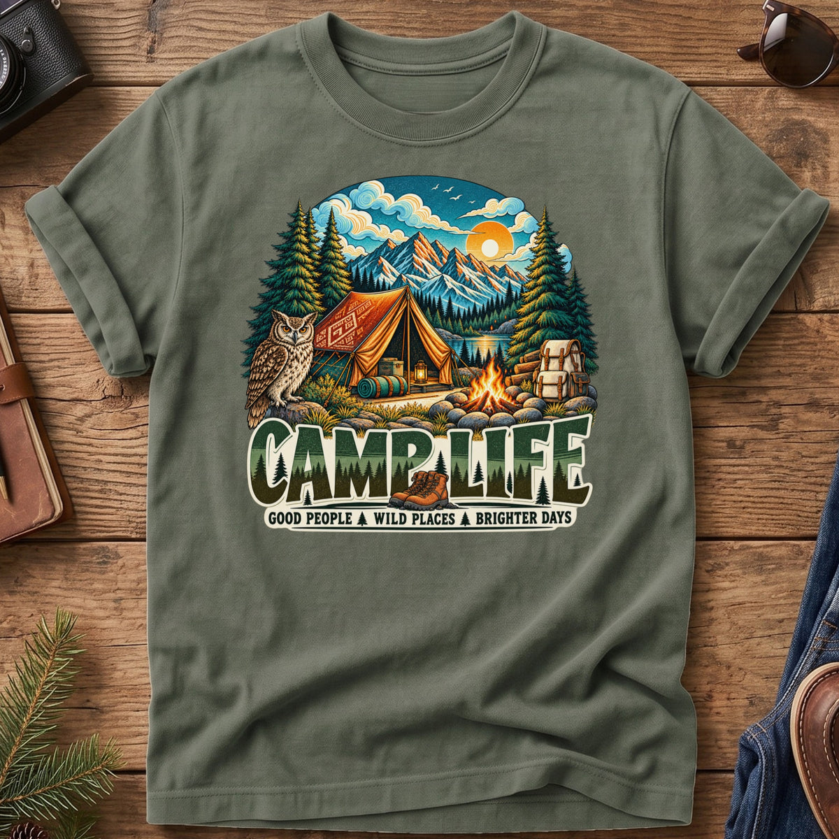 Camp Life Tee