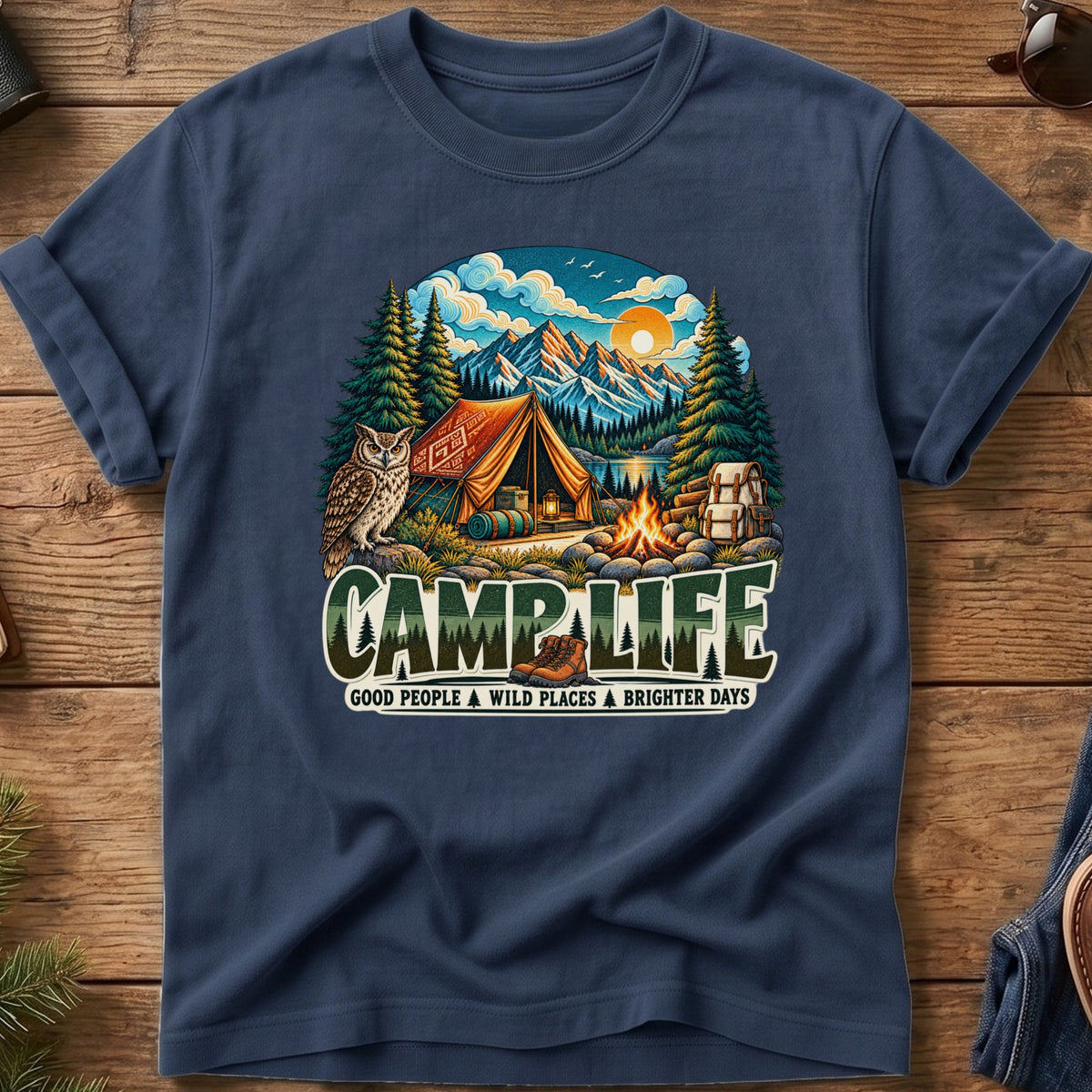 Camp Life Tee