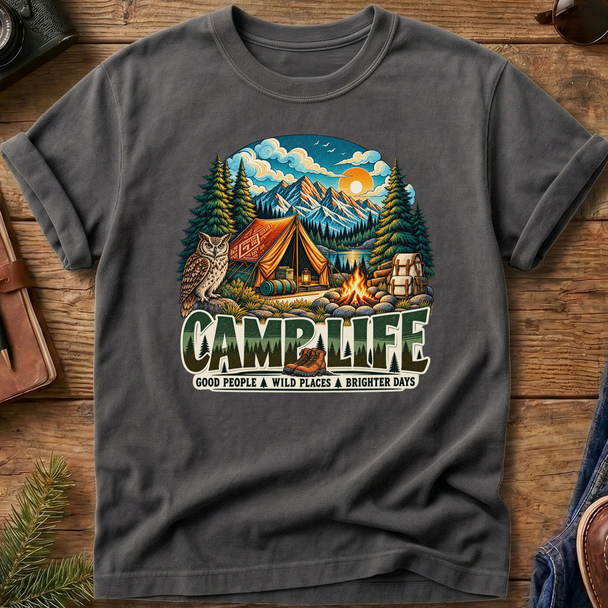Camp Life Tee