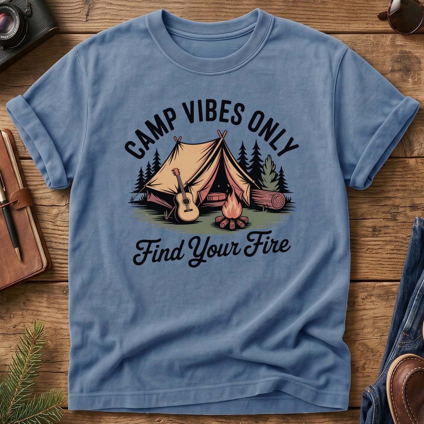 Camp Vibes Only Tee