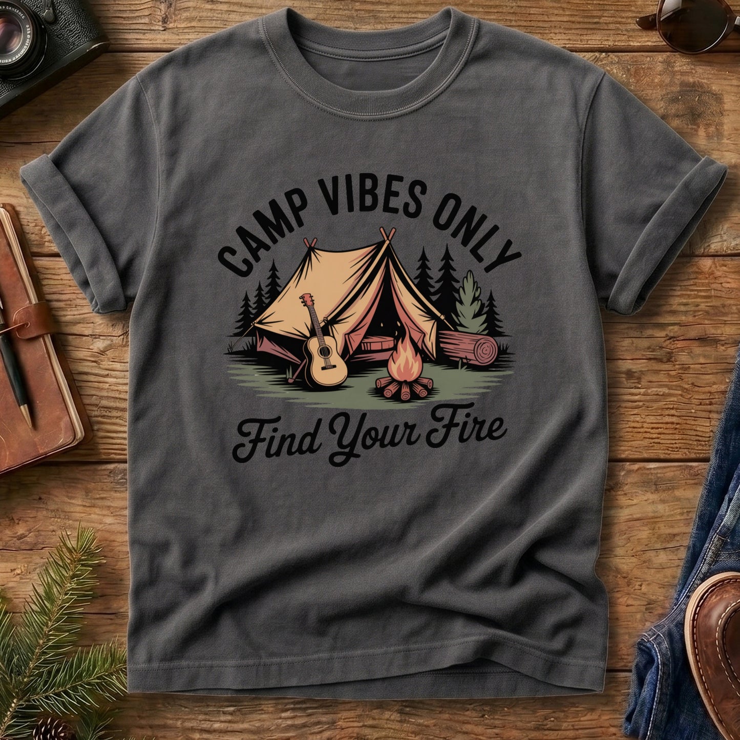 Camp Vibes Only Tee