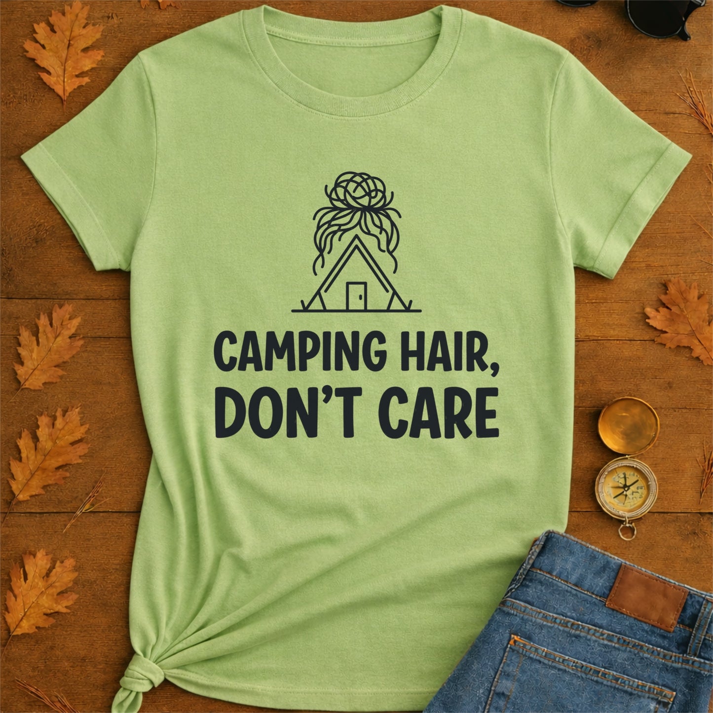 Camp Vibes T-Shirt — Retro Outdoor Camping Tee