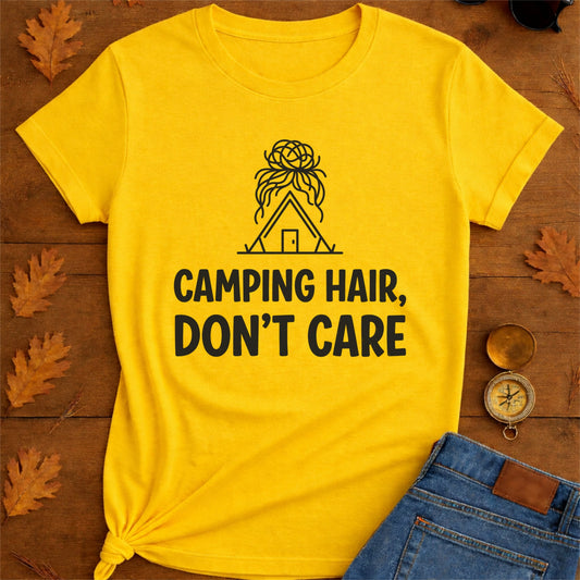 Camp Vibes T-Shirt — Retro Outdoor Camping Tee
