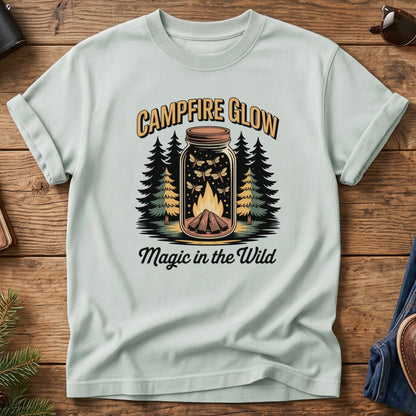 Campfire Glow Mountain Tee