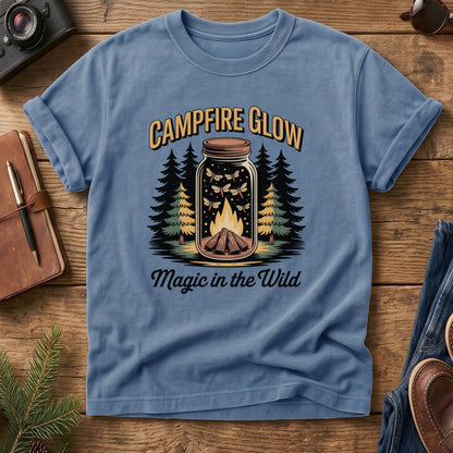 Campfire Glow Mountain Tee