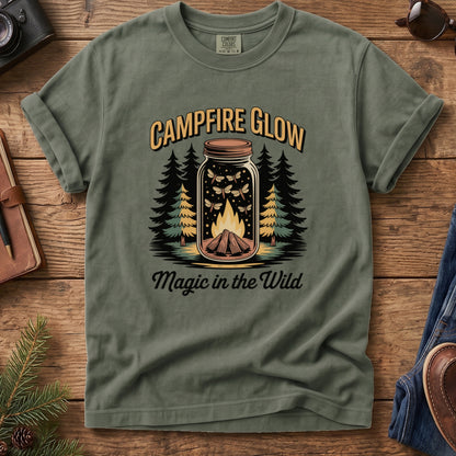 Campfire Glow Mountain Tee