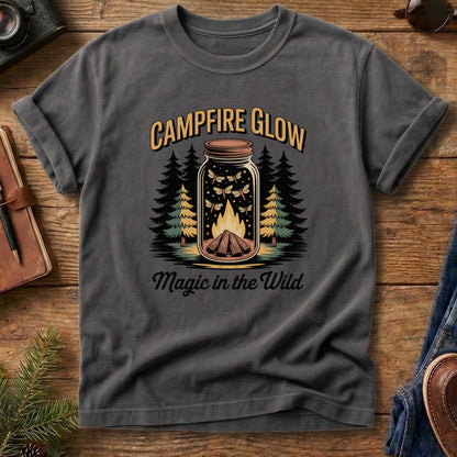 Campfire Glow Mountain Tee