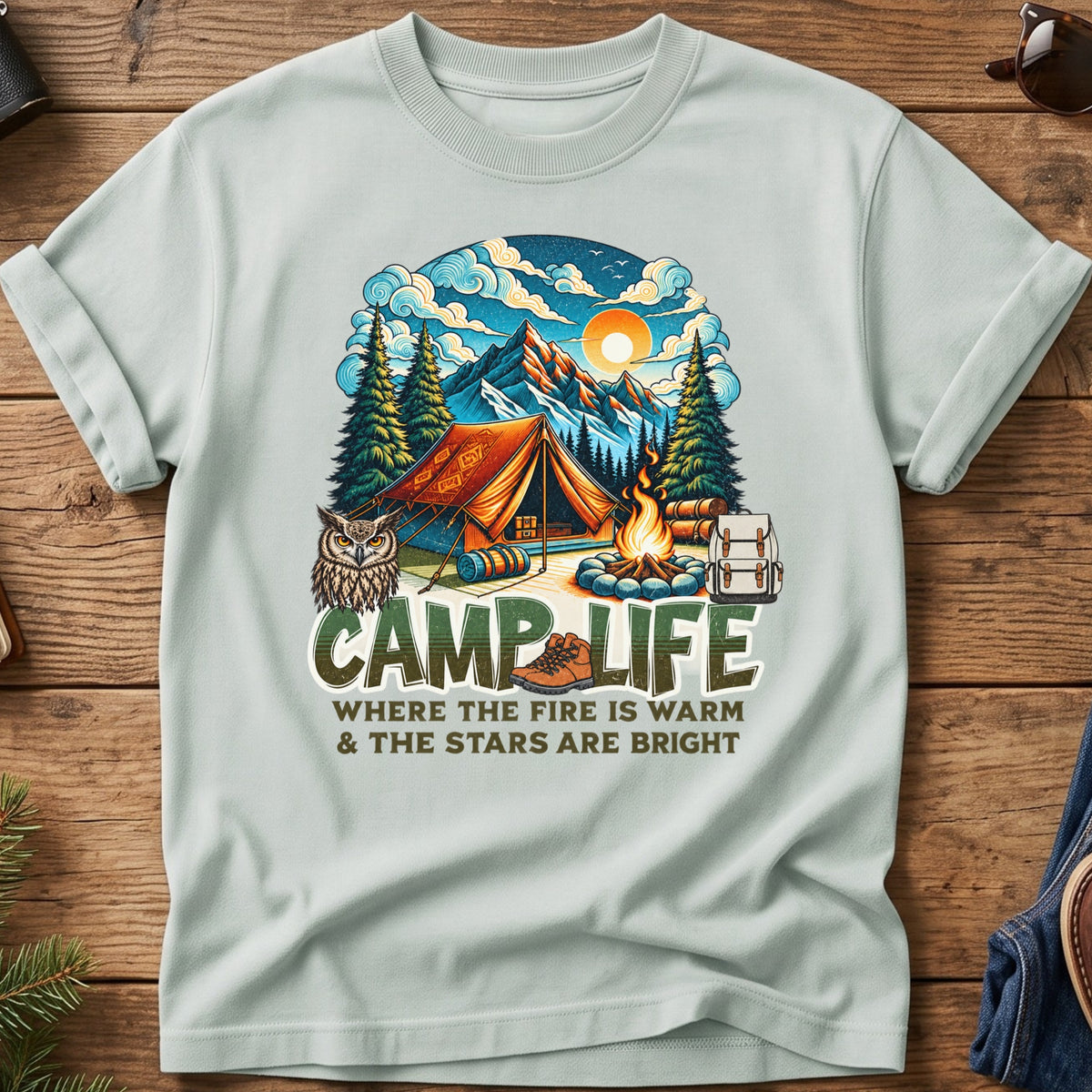Campfire Life Tee