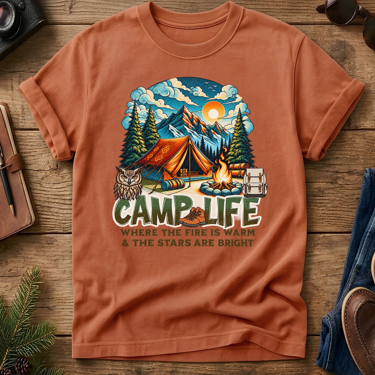 Campfire Life Tee